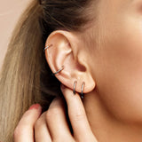 Seamless Segment Clicker Piercing in 14K White Gold