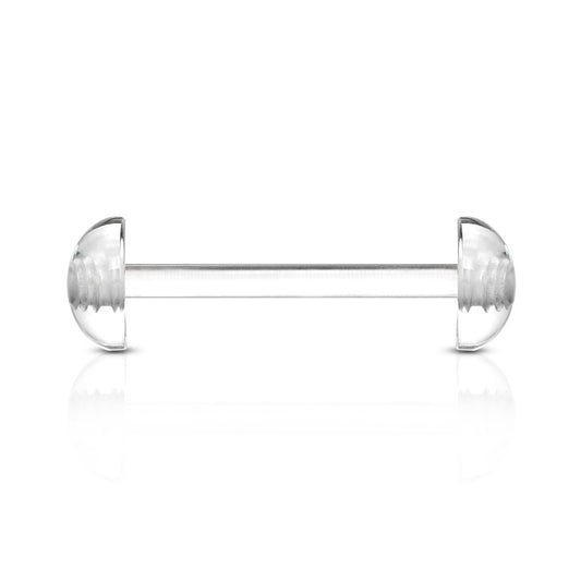 Bio Flex Half Dome Barbell Piercing Retainer