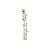 Daisy Forest Belly Dangle