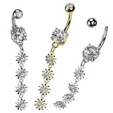 Daisy Forest Belly Dangle