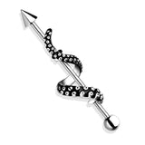 Wrapped Octopus Tentacle Industrial Barbell