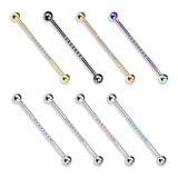 The Jewel Track Industrial Barbell
