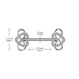 Eternal Love Nipple Barbell