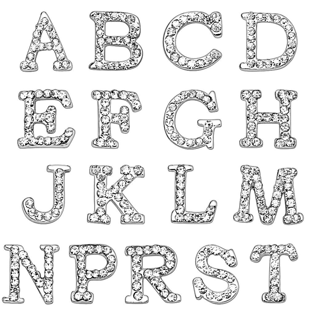 Alphabet Letter Initial Navel Bars