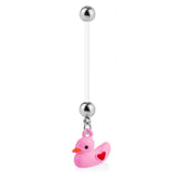 Quack! Clucky Ducky Maternity Belly Ring