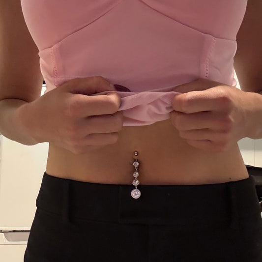 Diva Dangle Belly Button Ring