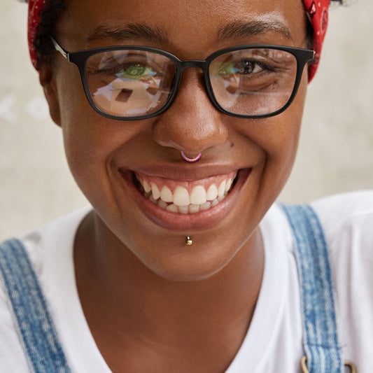 Precision Opal Segment Clicker Piercing