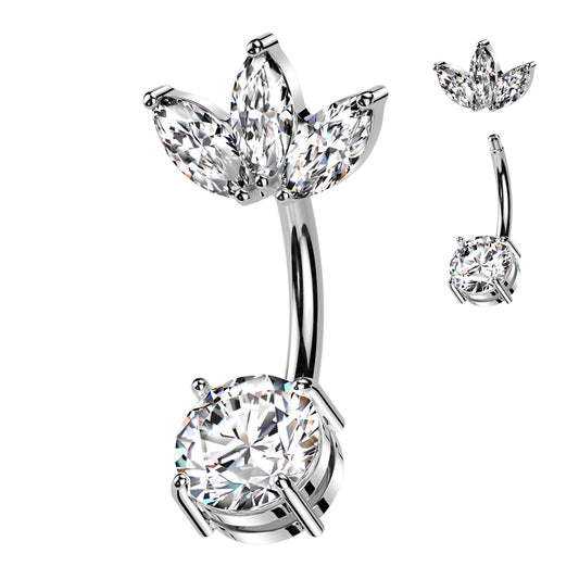 Crowned Señora Belly Ring
