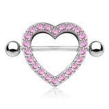 The 3D Love Heart Nipple Shield