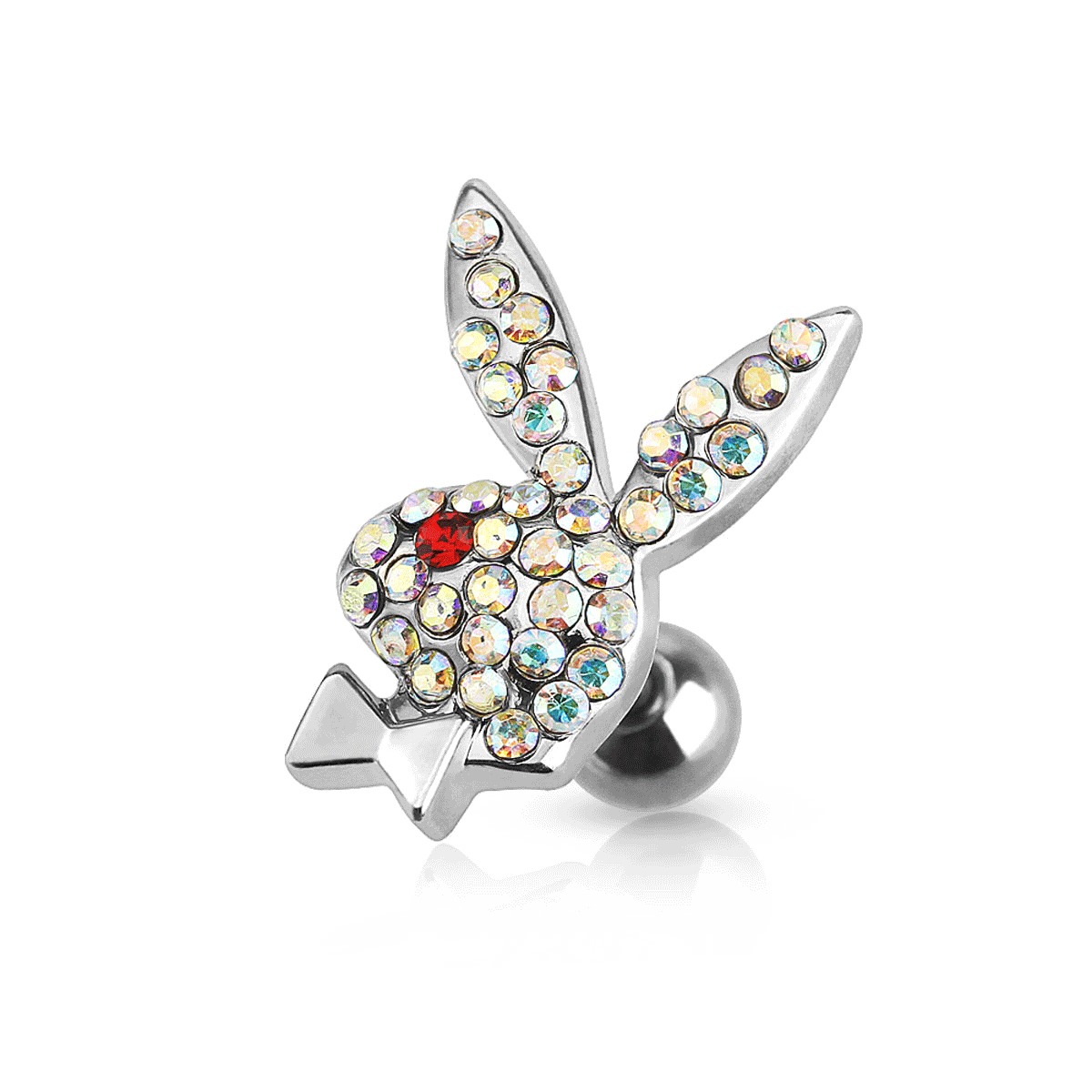 Playboy bunny cartilage earring deals