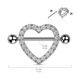 The 3D Love Heart Nipple Shield