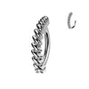 Twisted Rope Snap Lock Huggy