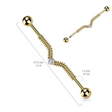Spring Coil Industrial Barbell