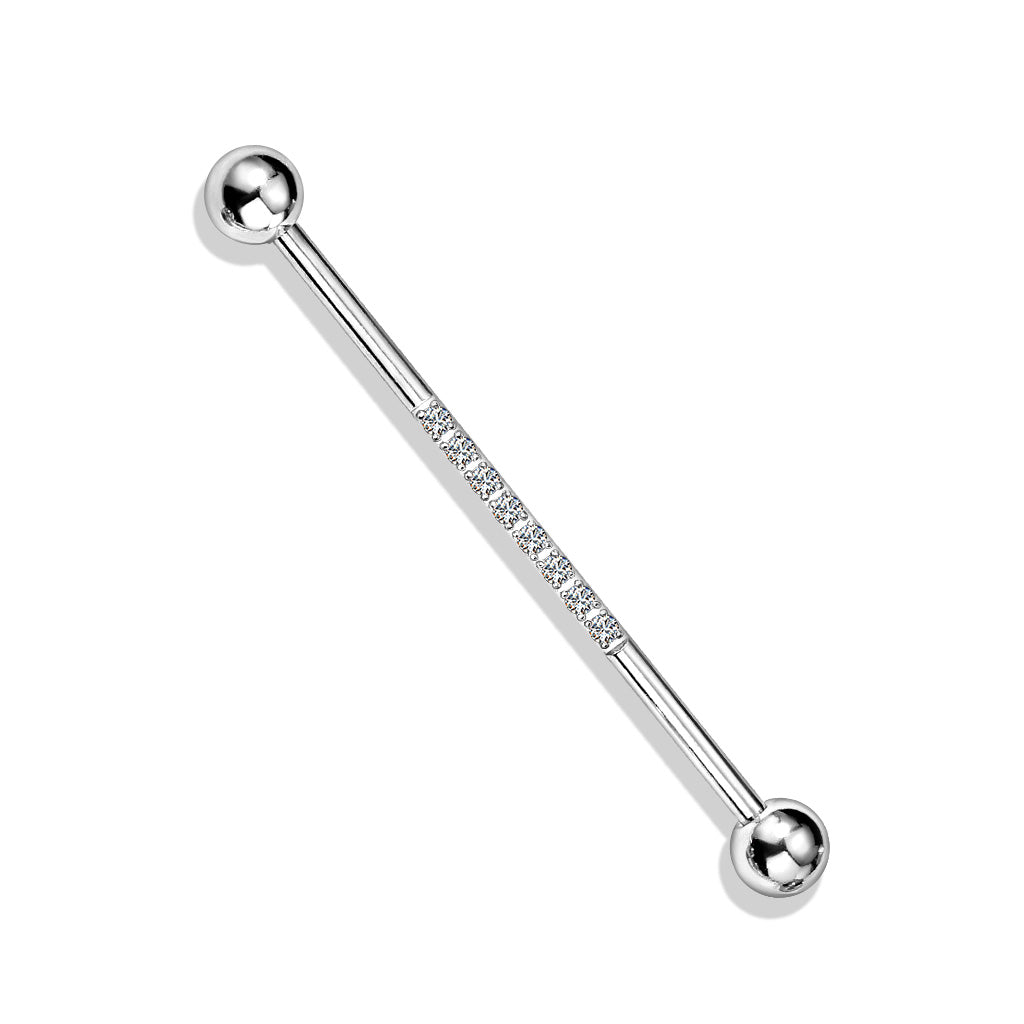 The Jewel Track Industrial Barbell