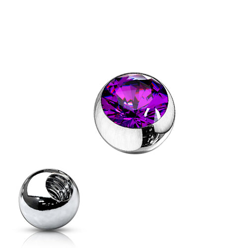 14g Gem Replacement Balls for Belly Rings - Replacement Ball. Navel Rings Australia.