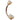 Filigree 14K Yellow Gold Gem Belly Rings - Basic Curved Barbell. Navel Rings Australia.