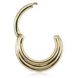 Hiranya Clicker by Maria Tash in Gold - Earring. Navel Rings Australia.