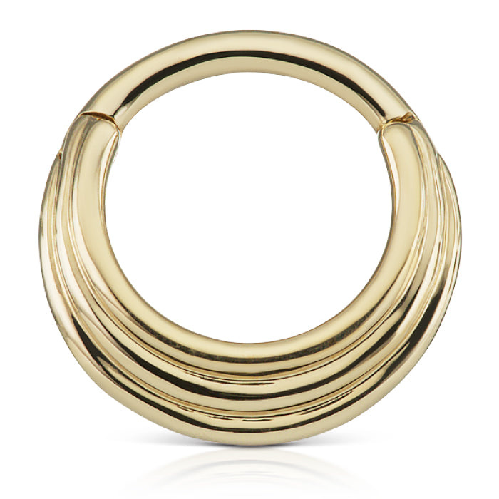 Hiranya Clicker by Maria Tash in Gold - Earring. Navel Rings Australia.