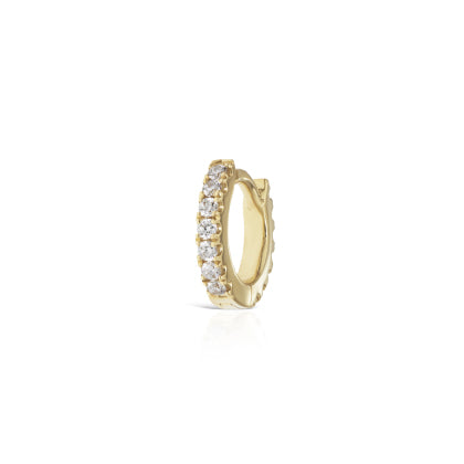 Diamond Eternity Earring by Maria Tash in 18K Gold - Earring. Navel Rings Australia.