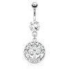 Family Tree of Life Belly Button Ring