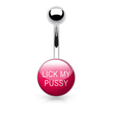 Down n' Dirty Belly Bars - Basic Curved Barbell. Navel Rings Australia.