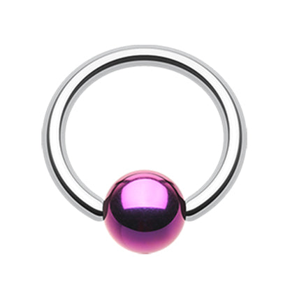 Metallic Ball Captive Bead Belly Rings - Captive Belly Ring. Navel Rings Australia.