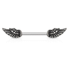 Heavenly Angel Wings Nipple Ring