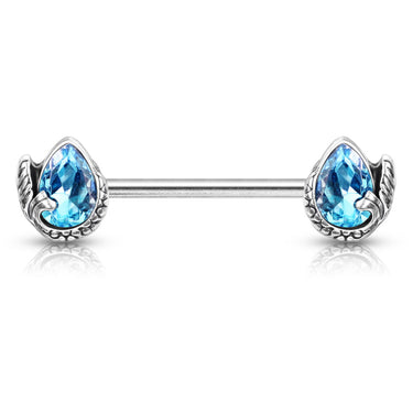 Bijoú Mermaid Gem Nipple Ring - Nipple Ring. Navel Rings Australia.