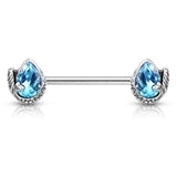 Bijoú Mermaid Gem Nipple Ring - Nipple Ring. Navel Rings Australia.