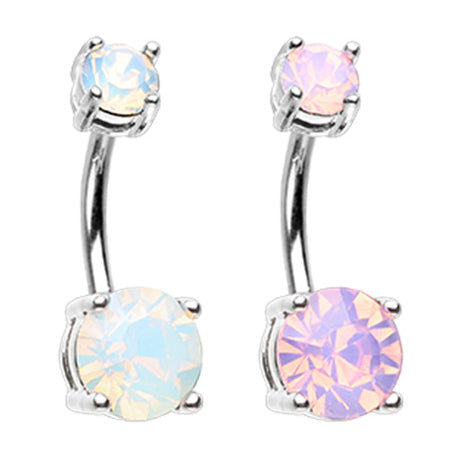 Atlantic Mist Belly Button Rings - Basic Curved Barbell. Navel Rings Australia.