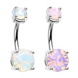 Atlantic Mist Belly Button Rings - Basic Curved Barbell. Navel Rings Australia.