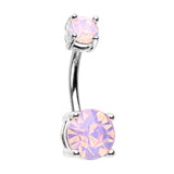 Atlantic Mist Belly Button Rings - Basic Curved Barbell. Navel Rings Australia.