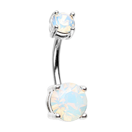 Atlantic Mist Belly Button Rings - Basic Curved Barbell. Navel Rings Australia.