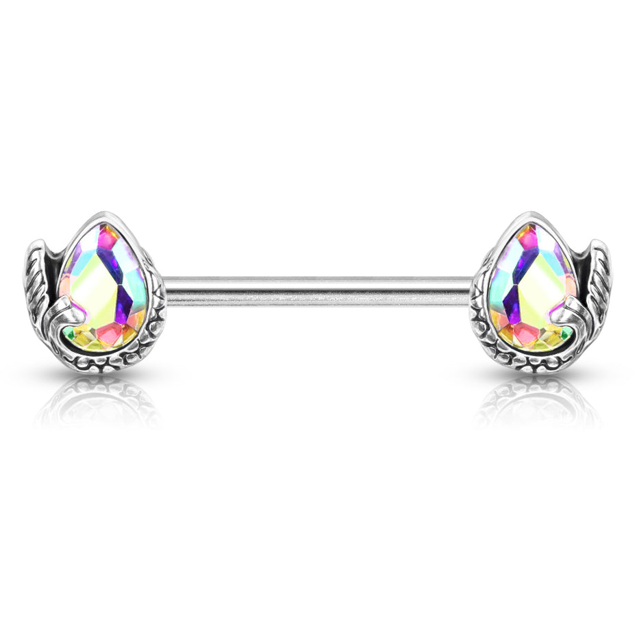 Bijoú Mermaid Gem Nipple Ring - Nipple Ring. Navel Rings Australia.