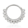 Apsara Diamond Clicker by Maria Tash in White Gold