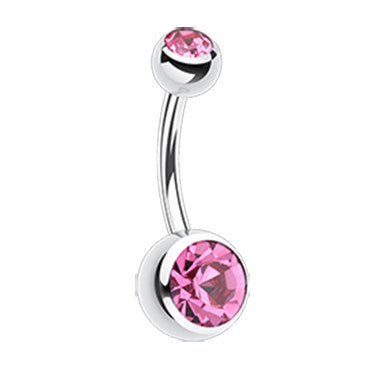 Classique Gem Basic Belly Button Rings – The Belly Ring Shop