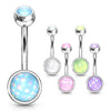 Misty Empress Disc Belly Bar