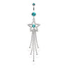 Star Struck Belly Chandelier - Dangling Belly Ring. Navel Rings Australia.