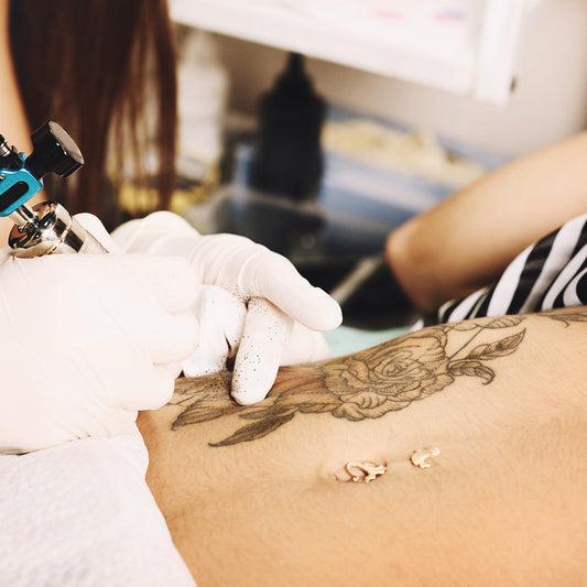 Chameleon Lizard Navel Bar - Split Spinal Belly Bar. Navel Rings Australia.