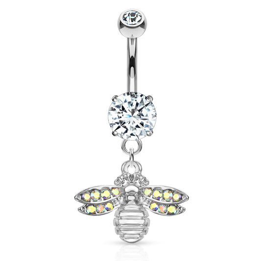 She Bee Belly Dangle - Dangling Belly Ring. Navel Rings Australia.