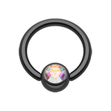 Blackline Titanium Captive Bead Belly Rings - Captive Belly Ring. Navel Rings Australia.