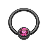 Blackline Titanium Captive Bead Belly Rings - Captive Belly Ring. Navel Rings Australia.