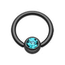 Blackline Titanium Captive Bead Belly Rings - Captive Belly Ring. Navel Rings Australia.
