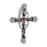 Archaic Goth Cross Belly Ring - Reverse Top Down Belly Ring. Navel Rings Australia.