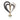 Elvira Love Heart Belly Bar in Gold - Reverse Top Down Belly Ring. Navel Rings Australia.
