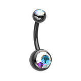 Midnight Candy Classique Belly Bars - Basic Curved Barbell. Navel Rings Australia.