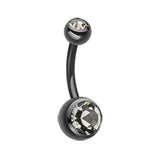 Midnight Candy Classique Belly Bars - Basic Curved Barbell. Navel Rings Australia.