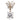 Maria Tash Butterfly Topped Solitaire Belly Ring in 14K Rose Gold - Fixed (non-dangle) Belly Bar. Navel Rings Australia.