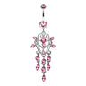 Les Joyaux Chandelier Navel Ring - Dangling Belly Ring. Navel Rings Australia.