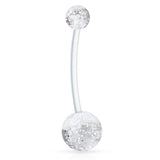 Glitter Babe Pregnancy Belly Ring - Maternity Belly Ring. Navel Rings Australia.
